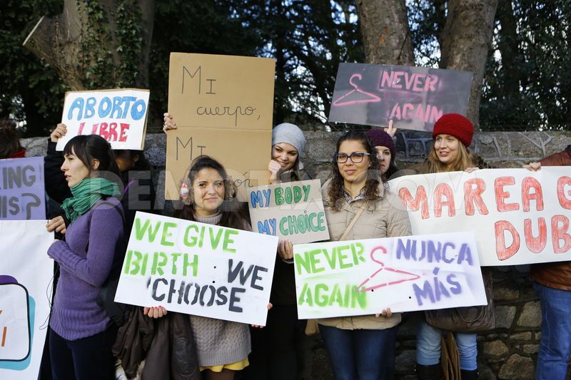 Protestas prie Ispanijos ambasados Dubline. (c) Demotix