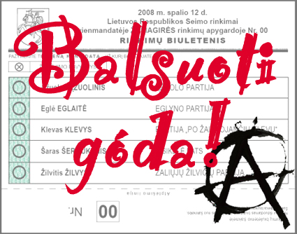 balsuoti geda