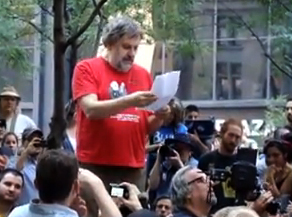 slavoj zizek occupy wall street