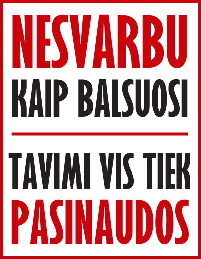 nesvarbu_KAIP_BALSUOSI