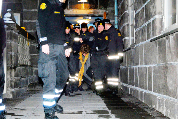 Islandijos protestai 2008 gruodis 4